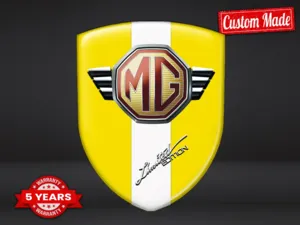 MG Heckscheibensticker Sportlich Modern Luxus Auto